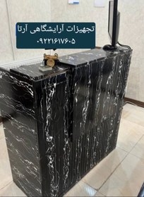 تصویر میز کانتر MDF ساده و کرکره ای 