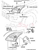 تصویر چراغ جلو ( تویوتا , پرادو ) 