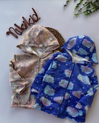 تصویر کاپشن توخز گرم ضدآب دخترانه و پسرانه 