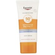 تصویر کرم ضد آفتاب بی رنگ اوسرین +SPF50 مدل Sensitive Protect مناسب پوست های حساس حجم 50 میلی لیتر 