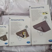 تصویر پانسمان هارتمن آترومن نقره سایز ۵ در ۵ Hartmann Atrauman Ag 5*5