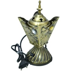 تصویر اسپند دود کن برقی مدل ثامن الماس Electric smoker pecan Samen Almas model