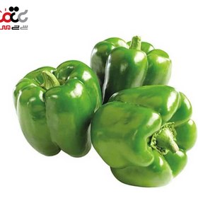 تصویر فلفل دلمه ای سبز ممتاز 500 گرمی 