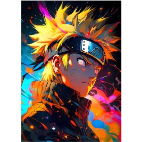 تصویر متال پوستر شخصیت Naruto کد N002 