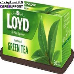 تصویر چای سبز کیسه ای لوید (Loyd Green Tea) 