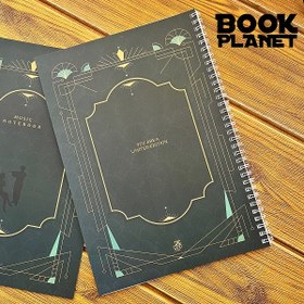 تصویر دفتر نت موسیقی پیکولو طرح فلوت 