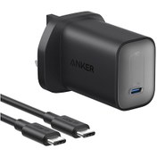 تصویر شارژر دیواری انکر مدل B2679 ظرفیت ۱۰۰ وات با کابل USB-C 