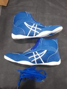 تصویر کفش کشتی آسیکس سایز ۴۰ تا ۴۶ رنگ آبی 