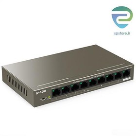 تصویر سوئیچ 9 پورت آی پی کام F1109P-8-102W IPCOM F1109P-8-102W 8PoE 10/100 Mbps Port Switch