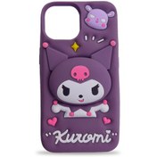 تصویر قاب گوشی اپل مدل آیفون ۱۱ پرو مکس سیلیکونی استند شو 