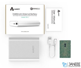 تصویر پاور بانک آکی Aukey PB-T1 10400mAh Power Bank 