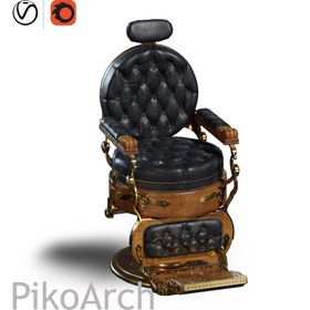 تصویر صندلی آرایشگاهی لاکچری 