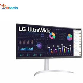 تصویر مانیتور خمیده 34 اینچ ال جی مدل UltraWide 34WR50QC-B LG UltraWide 34WR50QC-B 34-Inch WQHD 100Hz Curved Monitor