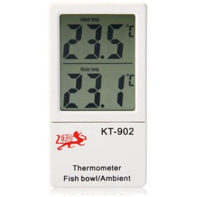 تصویر دماسنج دیجیتال مدل KT-902 DIGITAL AQUARIUM THERMOMETER Fish bowl/Ambient