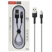 تصویر کابل کوتاه میکرو فست شارژ Tranyoo S4 5A 30cm 