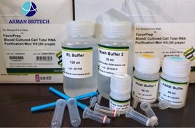 تصویر کیت استخراج RNA محصول یکتا تجهیز (Total RNA extraction mini kit) 