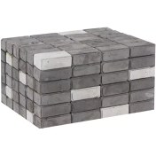 تصویر آجر فشاری طوسی مینیاتوری ۵۰۰ عددی مناسب نوجوان 