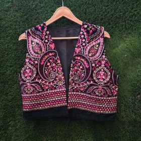 تصویر جلیقه مخمل jm16 