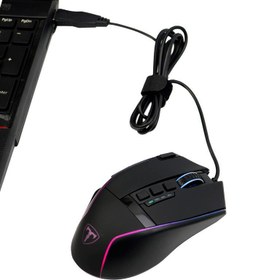 تصویر ماوس گیمینگ تی دگر مدل Vale T-TGM309 T-Dagger Vale T-TGM309 Gaming Mouse