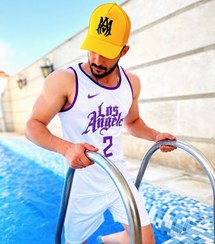 تصویر ست حلقه ای و شلوارک LOSANGELES 