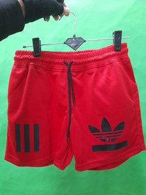 تصویر شلوارک قرمز آدیداس 