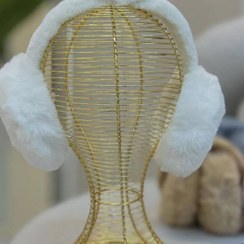 تصویر گوشگیر خزدار تاشو مناسب کودک و بزرگسال 