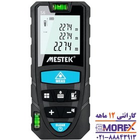 تصویر متر لیزری دیجیتال مستک مدل S6 50M Mestek digital laser meter model S6 50M