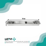 تصویر آبچکان توکار برازا ۱۱۴ سانت استیل 