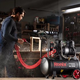 کمپرسور پمپ باد سایلنت 50 لیتری رونیکس مدل Ronix RC-5012