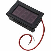 تصویر ولت متر دیجیتال پنلی 0 تا 100 ولت DC سایز 0.56 