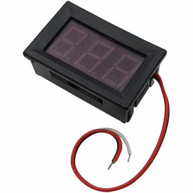 تصویر ولت متر دیجیتال پنلی 0 تا 100 ولت DC سایز 0.56 