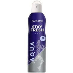 تصویر اسپری دئودورانت مردانه Stay Fresh Aqua فارماسی 