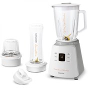 تصویر مخلوط کن سنکور مدل SBL4870WH ظرفیت ۲ لیتر شیشه ۱۲ سرعته چند کاره 