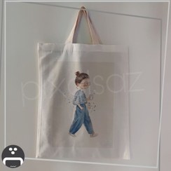 تصویر دختر مو گوجه ای 