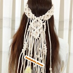 تصویر سربند مکرومه1 