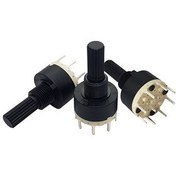 تصویر کلید سلکتور پلاستیکی RS16 چهار حالته 1 پل 