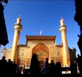 تصویر دانلود استوک فوتیج آماده : حرم امام علی (ع) با کیفیت بالا 