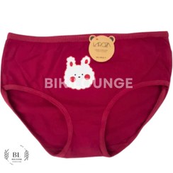 تصویر شورت نخی عروسکی تم قرمز 