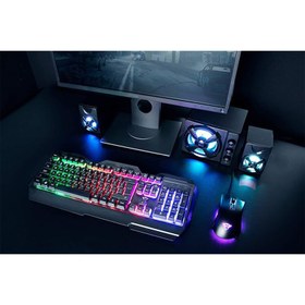 تصویر کیبورد گیمینگ تراست مدل GXT 856 Torac با سیم 