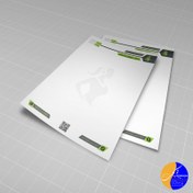 تصویر چاپ سربرگ A6 تحریر 80 گرم 