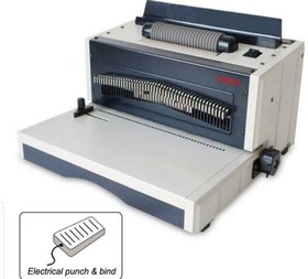 تصویر دستگاه صحافی مارپیچ برقی EC8706 اون Oven EC8706 binding machine