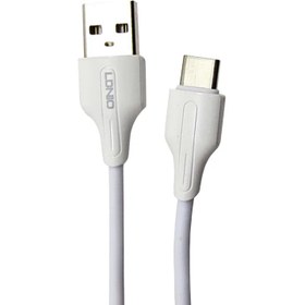 تصویر کابل تبدیل USB به USB-C الدینیو مدل LS371 طول 1 متر 