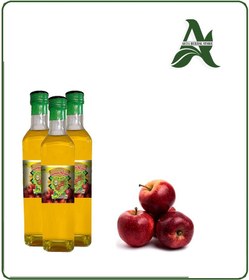 تصویر سرکه سیب ارگانیک نفس 