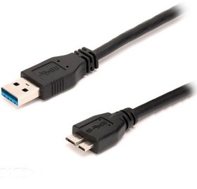 تصویر کابل هارد USB 3 به طول 0.5 متر ا USB 3 Hard Cable 0.5M USB 3 Hard Cable 0.5M