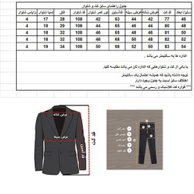 تصویر ست کت و شلوار و جلیقه و پیراهن مردانه مدل رادمان 