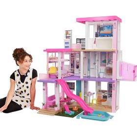 تصویر ست بازی خانه رویایی عروسکی باربی مدل Mattel - Dolls - Dream House Playset_اسباب بازی 
