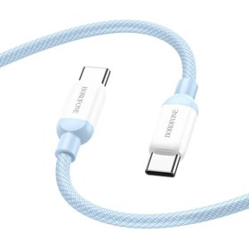 تصویر کابل USB-C بروفون مدل BX68 100W طول 1 متر Borofone BX68 Type-C To Type-C Cable 1m