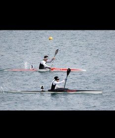 تصویر کلاس قایق سواری کایاک و کانو ورزشگاه آزادی 