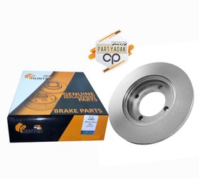 تصویر دیسک ترمز چرخ جلو پراید هانتر Car wheel brake disc