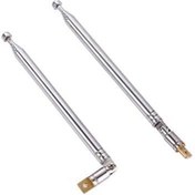 تصویر آنتن تلسکوپی رادیو13سانت 5تیکه قطر5mm 